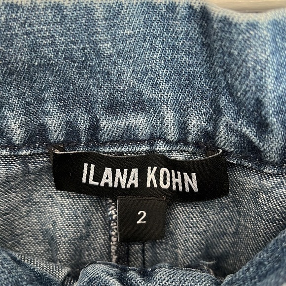 Ilana Kohn Wide Leg Pleat Jeans Boyd pant size 2 - Picture 4 of 8